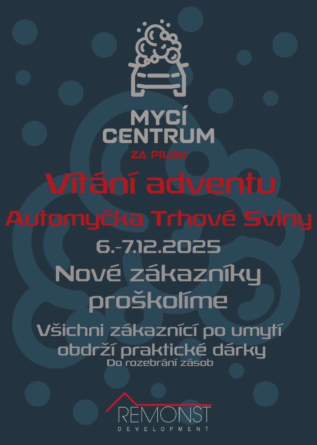 Vítání adventu - Automyčka Trhové Sviny