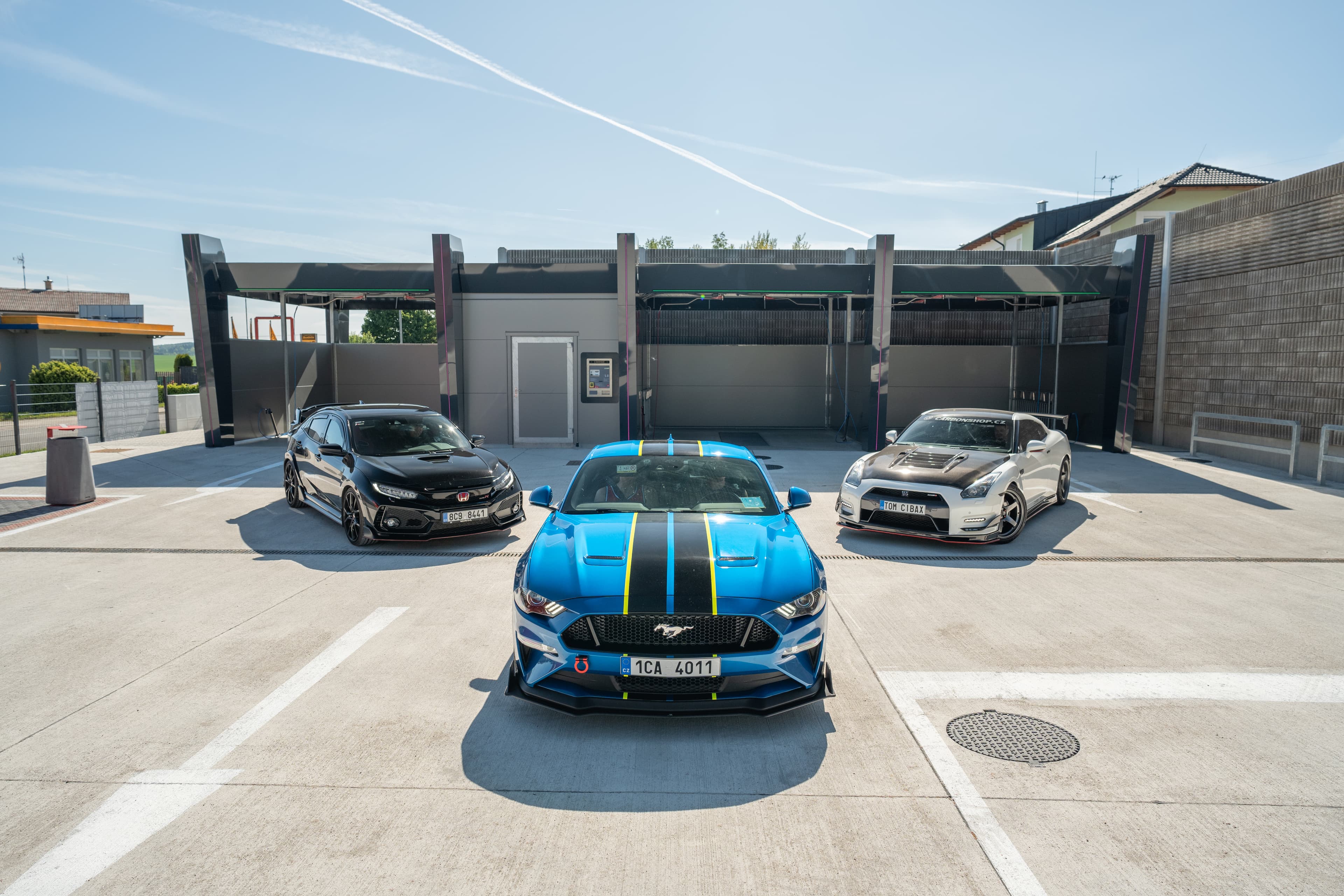 Luxusní mycí centrum